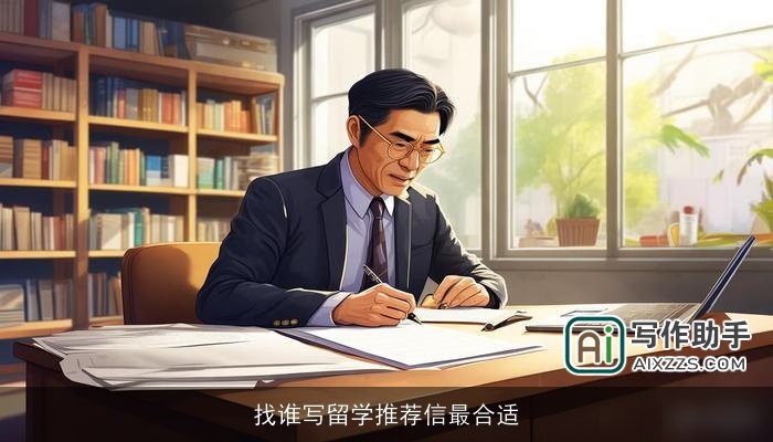 找谁写留学推荐信最合适