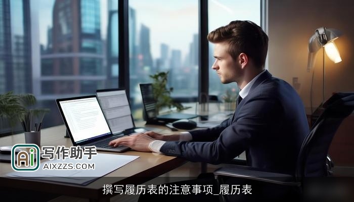 撰写履历表的注意事项_履历表