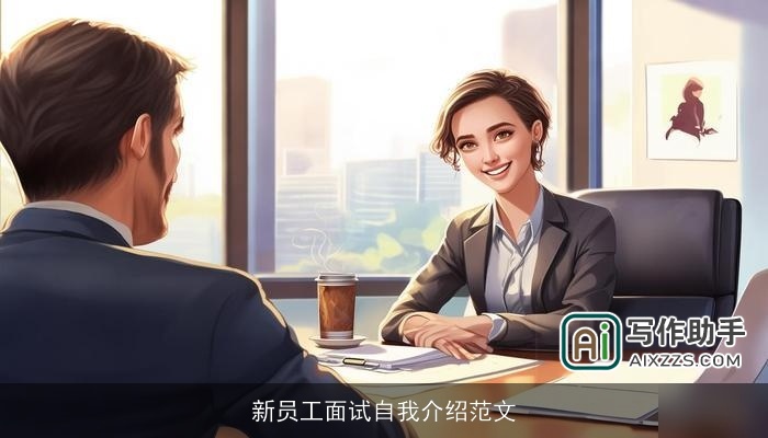 新员工面试自我介绍范文