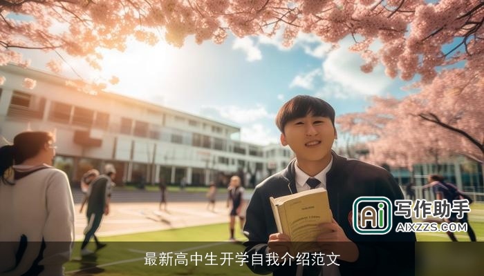 最新高中生开学自我介绍范文