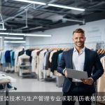 服装技术与生产管理专业求职简历表格范文
