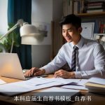 本科应届生自荐书模板_自荐书