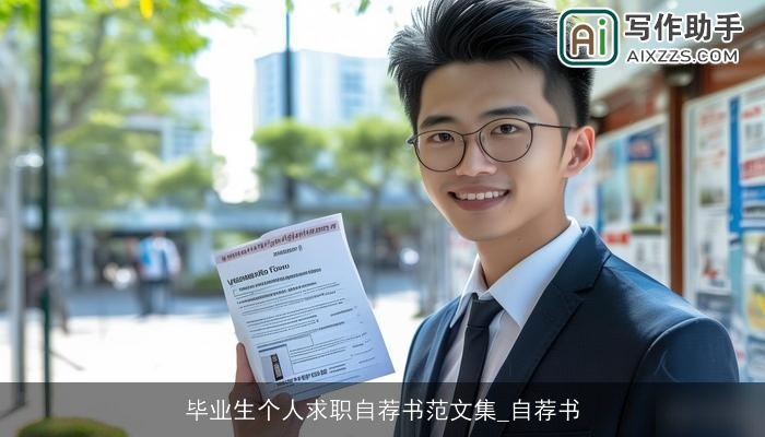 毕业生个人求职自荐书范文集_自荐书