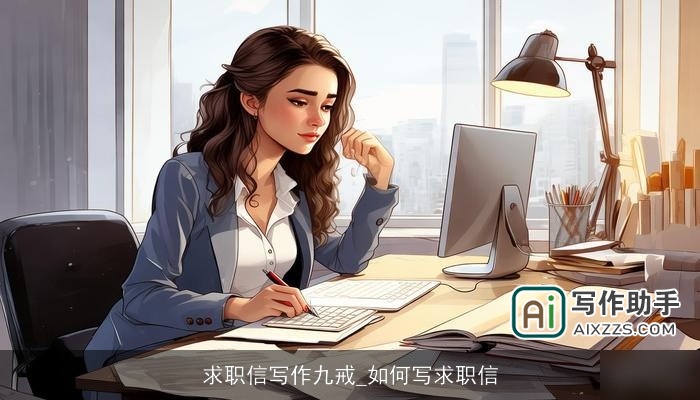 求职信写作九戒_如何写求职信