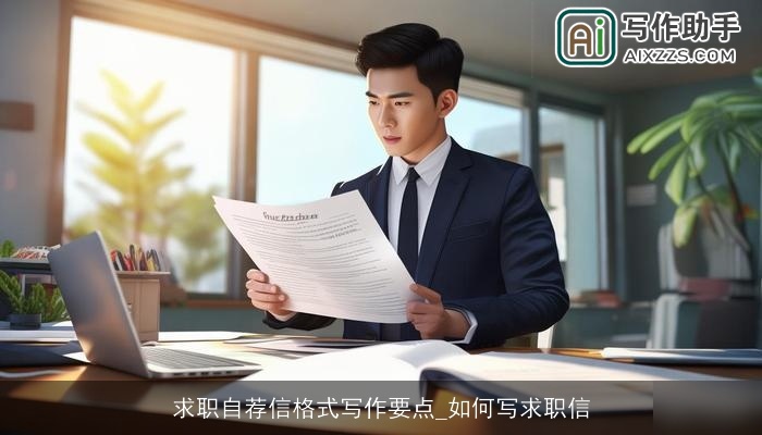 求职自荐信格式写作要点_如何写求职信