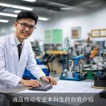 液压传动专业本科生的自我介绍