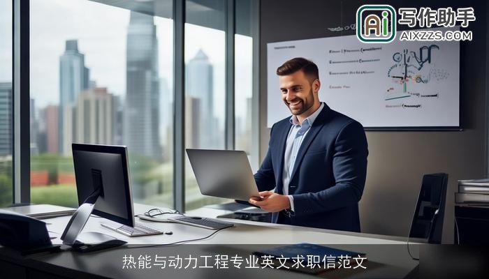 热能与动力工程专业英文求职信范文