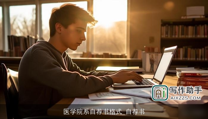 医学院系自荐书格式_自荐书