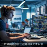 应聘网络维护工程师的英文求职信