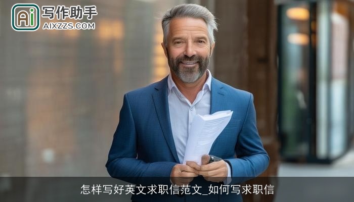 怎样写好英文求职信范文_如何写求职信
