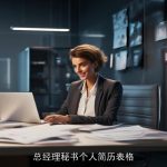 总经理秘书个人简历表格