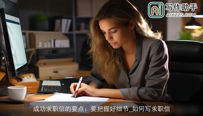 成功求职信的要点：要把握好细节_如何写求职信