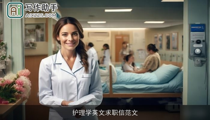 护理学英文求职信范文