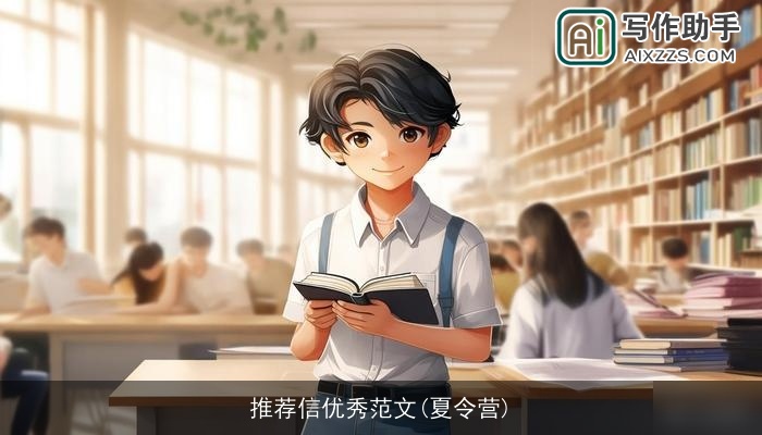 推荐信优秀范文(夏令营)