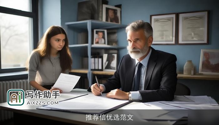 推荐信优选范文