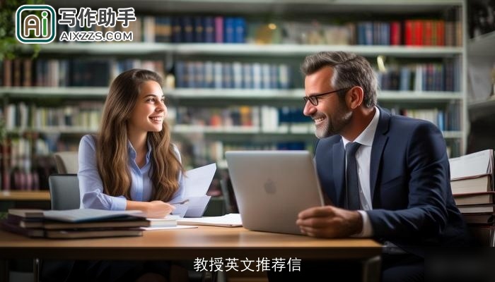 教授英文推荐信