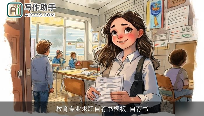 教育专业求职自荐书模板_自荐书