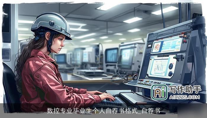 数控专业毕业生个人自荐书格式_自荐书