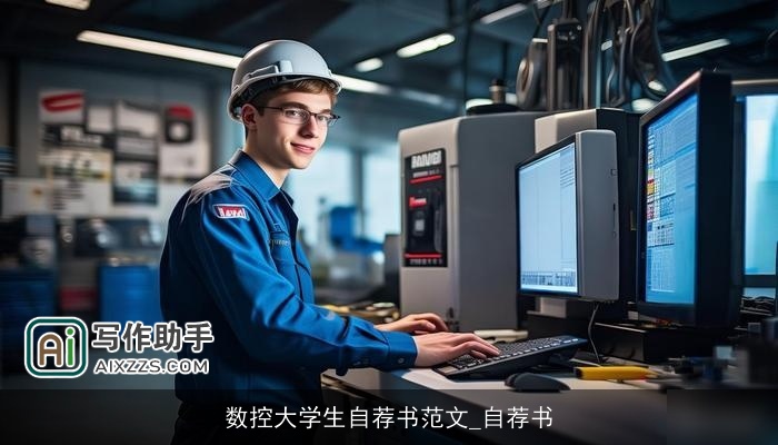 数控大学生自荐书范文_自荐书