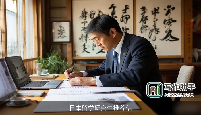 日本留学研究生推荐信