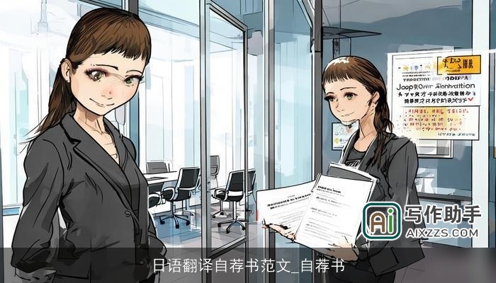 日语翻译自荐书范文_自荐书