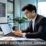 易被计算机识别中文求职信写作_如何写求职信