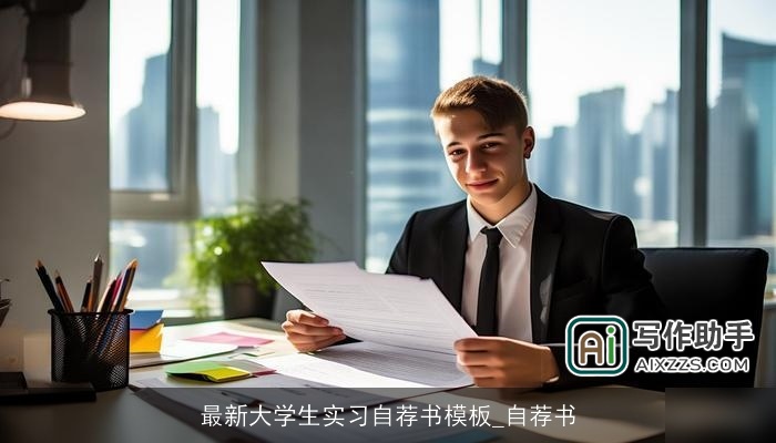 最新大学生实习自荐书模板_自荐书