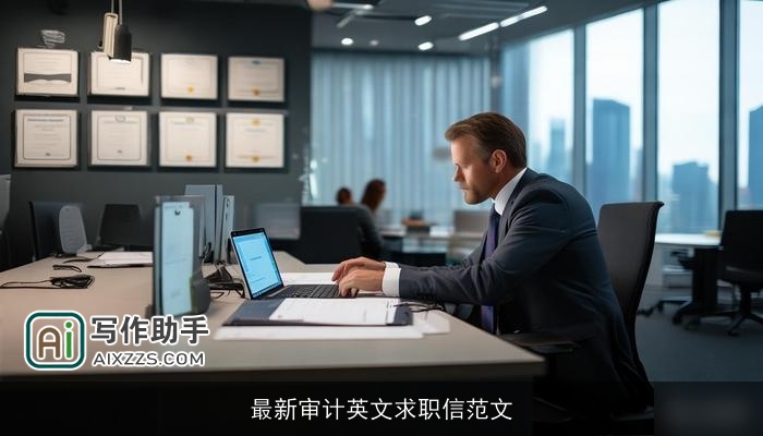 最新审计英文求职信范文