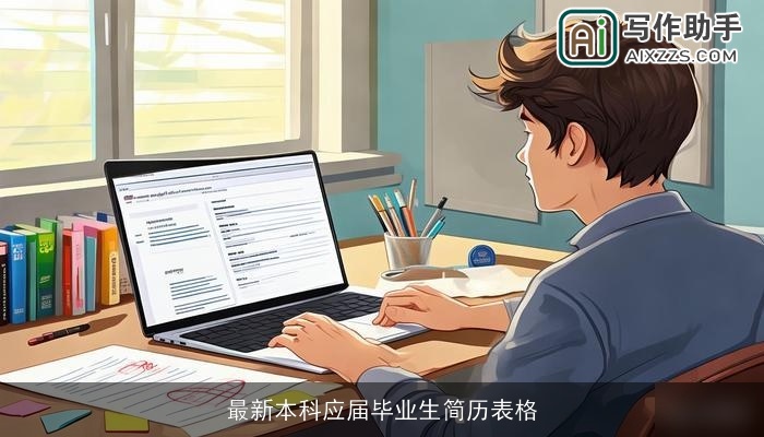 最新本科应届毕业生简历表格