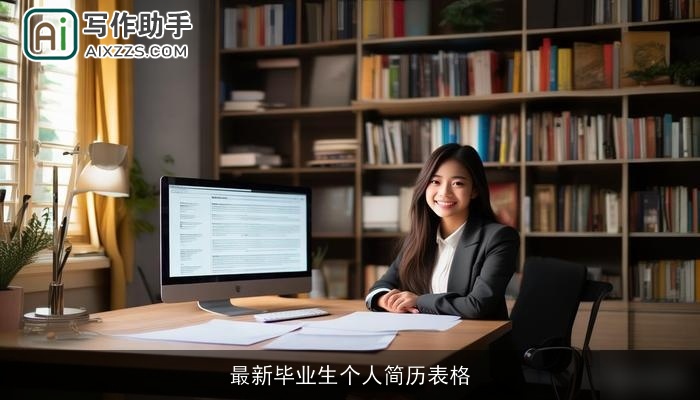最新毕业生个人简历表格