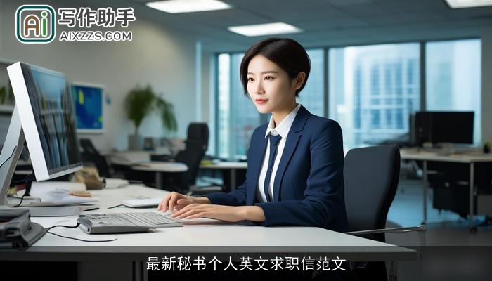最新秘书个人英文求职信范文