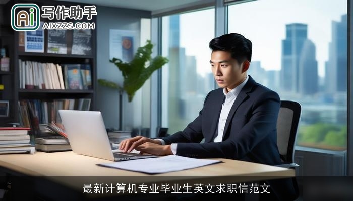 最新计算机专业毕业生英文求职信范文