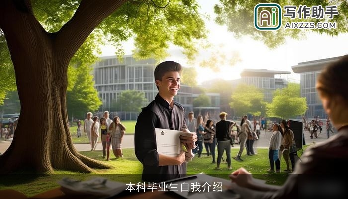 本科毕业生自我介绍