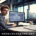 本科热能工程专业自荐书模版_自荐书