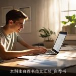本科生自荐书范文汇总_自荐书