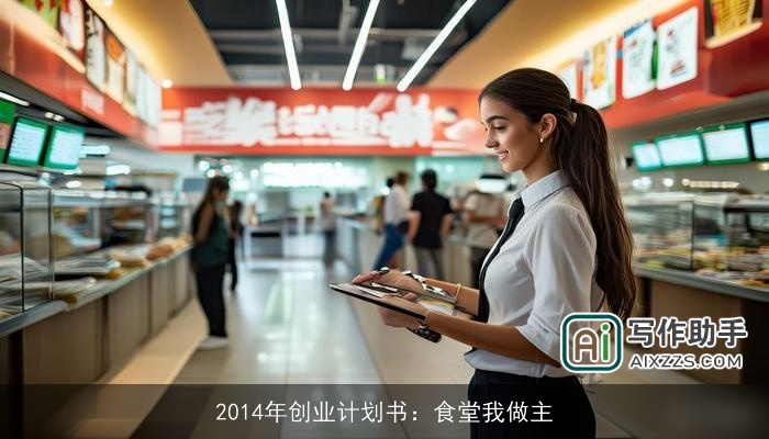 2014年创业计划书：食堂我做主