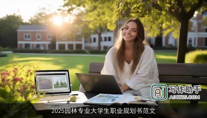 2025园林专业大学生职业规划书范文