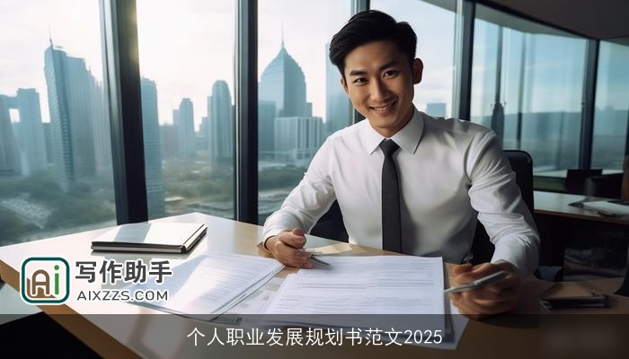 个人职业发展规划书范文2025