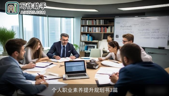 个人职业素养提升规划书3篇