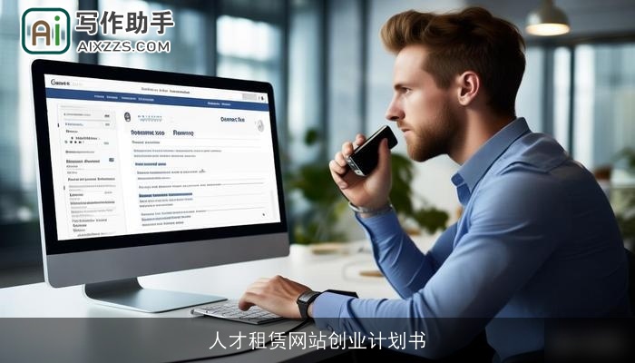 人才租赁网站创业计划书