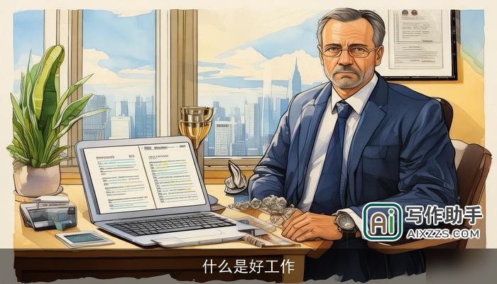 什么是好工作