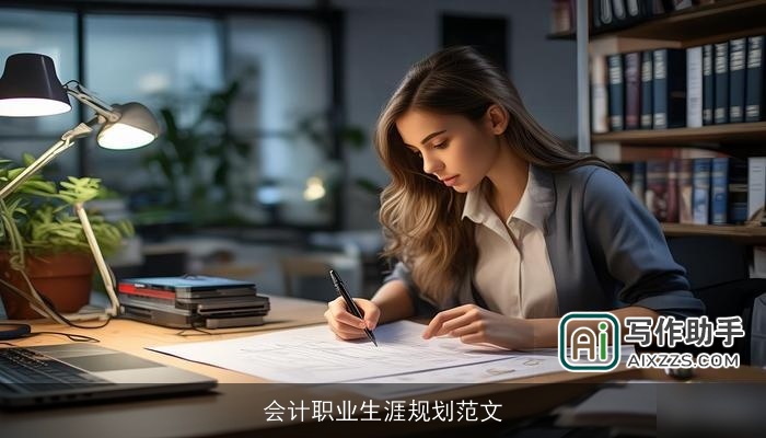 会计职业生涯规划范文