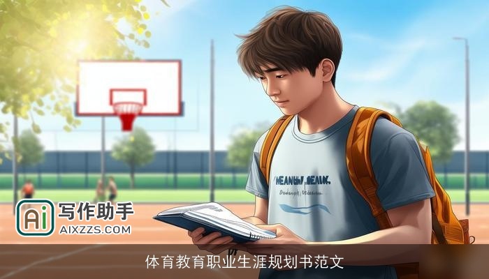 体育教育职业生涯规划书范文