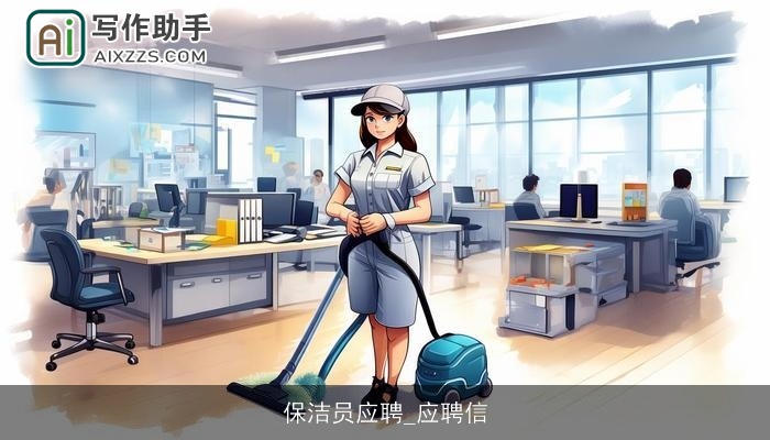 保洁员应聘_应聘信