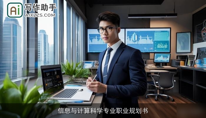 信息与计算科学专业职业规划书