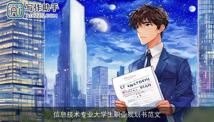 信息技术专业大学生职业规划书范文