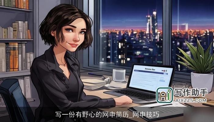 写一份有野心的网申简历_网申技巧