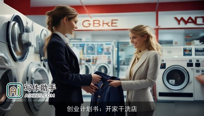 创业计划书：开家干洗店