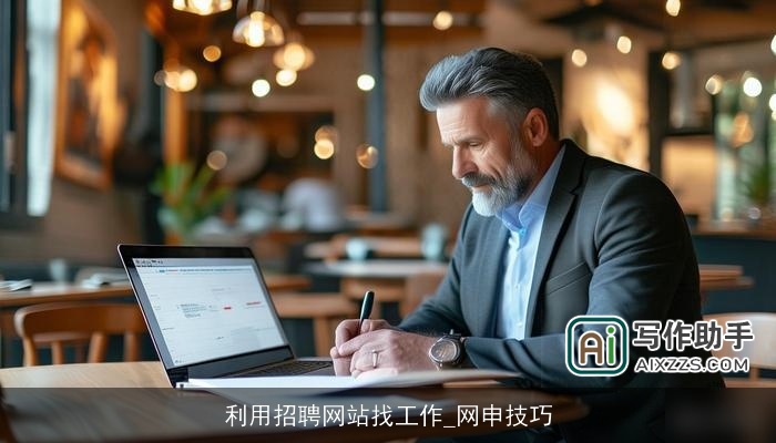 利用招聘网站找工作_网申技巧