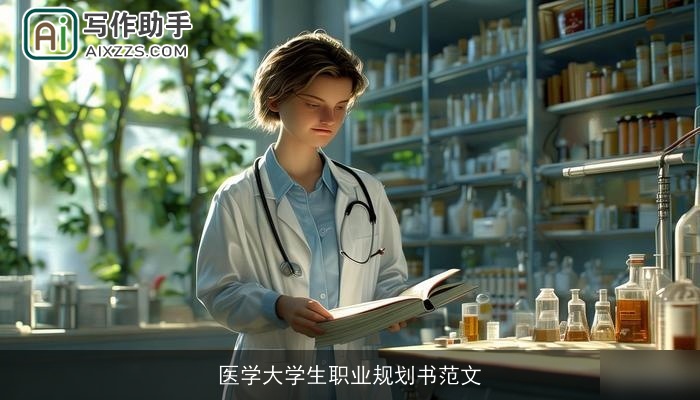 医学大学生职业规划书范文